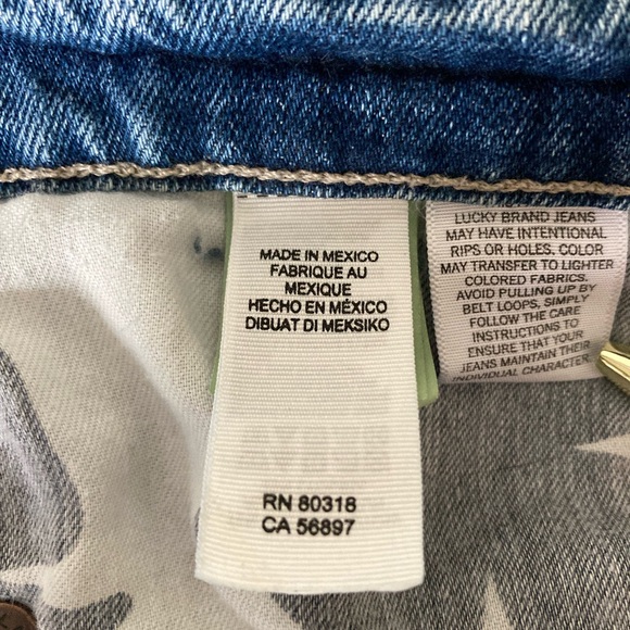 Lucky Brand women’s Sienna Slim Boyfriend denim blue jeans, size 10/30 - Picture 11 of 13